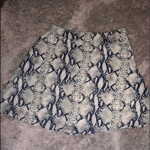 Snake print Skirt